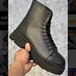 بوت برشکا bereska boot مردانه کیفیت اصلی طبی نیم بوت پسرانه بوت پسرانه بوت کلاسیک بوت مشکی جدید