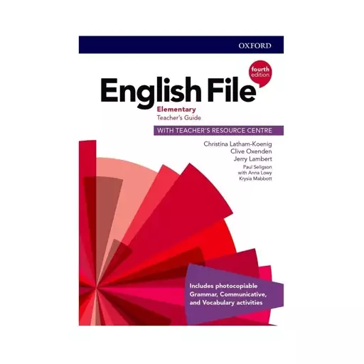 کتاب معلم English File Elementary Teachers Guide 4th