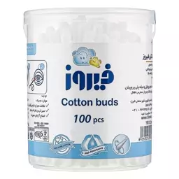 گوش پاک کن فیروز بسته 100 عددی