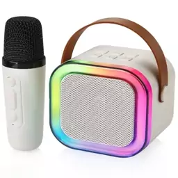 اسپیکر بلوتوثی Karaoke K12 RGB همراه با میکروفن