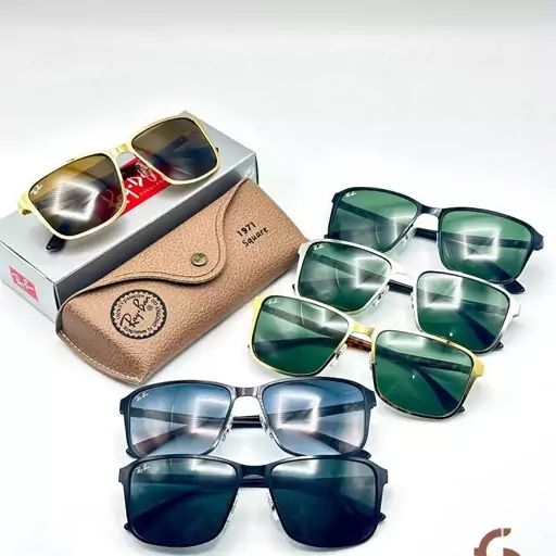 عینک آفتابی مستطیلی ریبن مدل RB 3721 RAY BAN