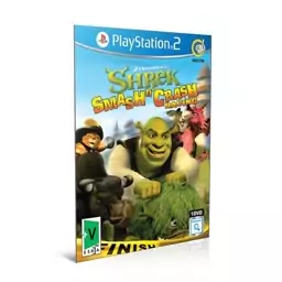 بازی پلی استیشن 2 Shrek Smash Crash Racing