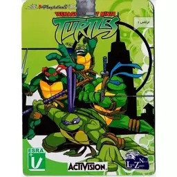  بازی پلی استیشن 2 NINJA TURTLES