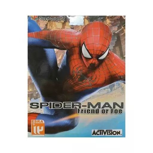 بازی پلی استیشن 2 Spider man friend or foe 