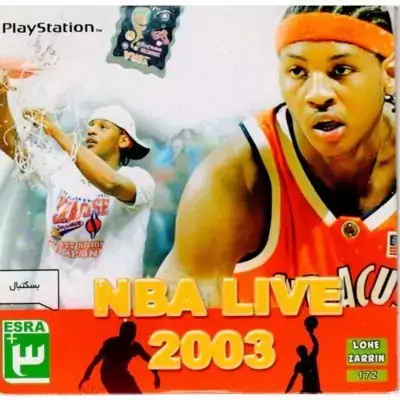 بازی پلی استیشن 1 NBA live 2003