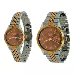  ست زنانه مردانه ساعت مچی سیتیزن مدل اسپشیال،موتور ژاپن  Citizen Special Set SR/RG/ME