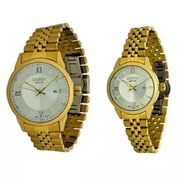 ست زنانه مردانه ساعت مچی سیتیزن مدل اسپشیال،موتور ژاپن  Citizen Special Set G/W