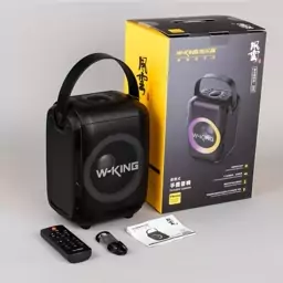 اسپیکر بلوتوثی قابل حمل دبلیو کینگ مدل WKing T9 mini