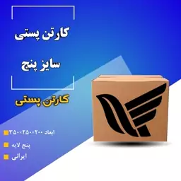 کارتن پستی سایز پنج15عددی کیفیت استاندارد