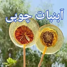 آبنبات میوه ای چوبی