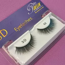 مژه مصنوعی دلیکس مدل 3بعدی Delix eyelashes 3D شماره 02