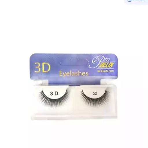 مژه مصنوعی دلیکس مدل 3بعدی Delix eyelashes 3D شماره 02