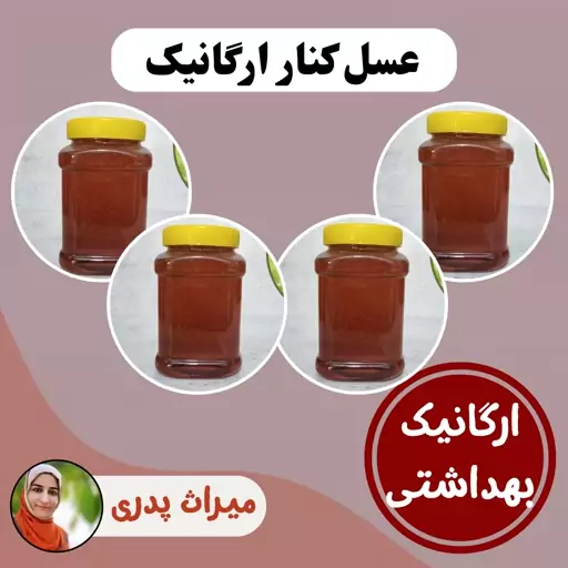 عسل کنار طبیعی (4 کیلو)