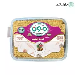 بیسکویت گردو انجیر وگن با روغن ارده کنجد 110 گرمی مون