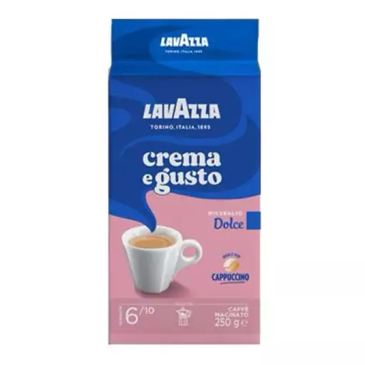 قهوه لاوازا مدل کرما گوستو دولچه Crema Gusto Dolce