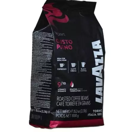 دانه قهوه لاوازا گوستو پینو Lavazza Gusto Pieno 1kg