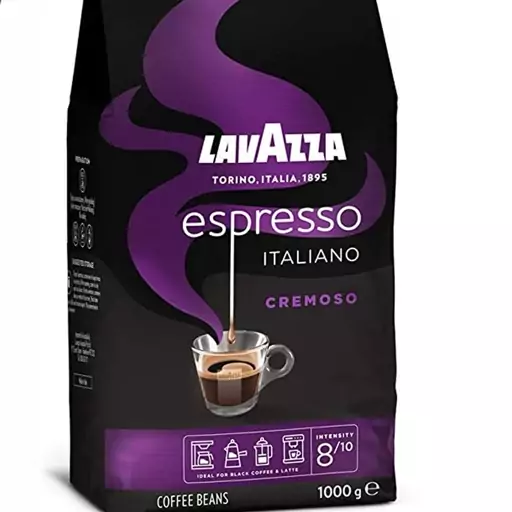 دانه قهوه لاوازا اسپرسو کرموسو ایتالیانو Lavazza Italiano Cremoso 1kg