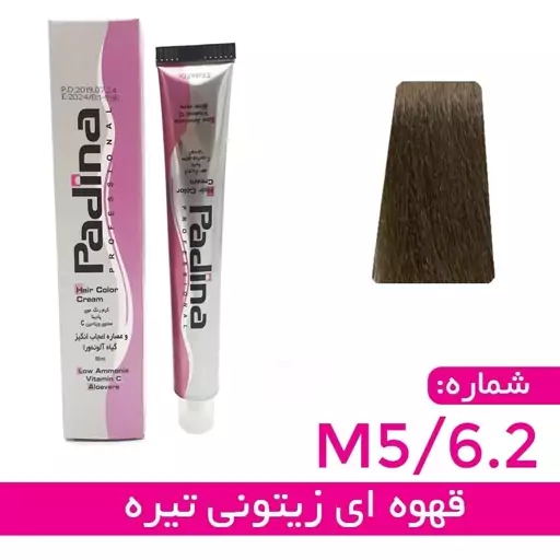 رنگ مو پادینا بلوند زیتونی تیره.شماره M5  6.2