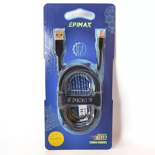 کابل فست شارژ تایپ سی 1.2 متر اپیمکس EPIMAX EC-11