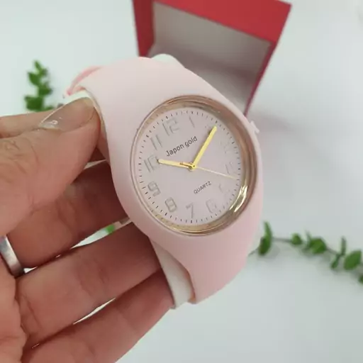 ساعت مچی بند رابر ژله ای کالباسی  رنگ bolun pastille watch 