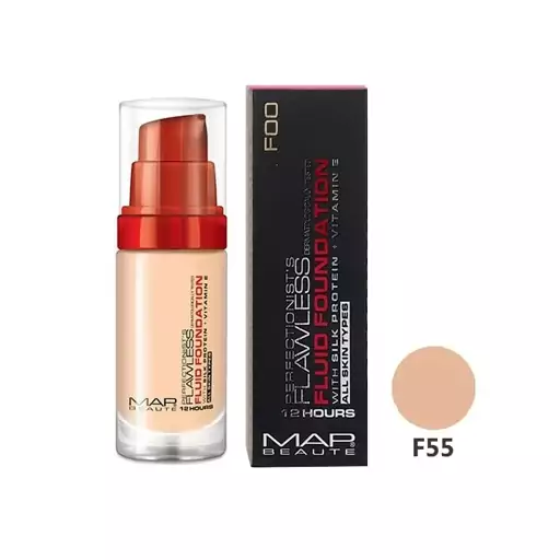 کرم پودر پمپی  مپ بوته Map Beaute Cream Foundation F55