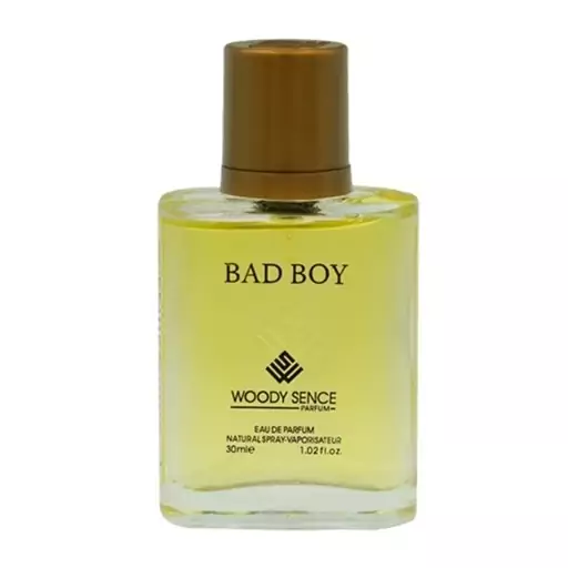 عطر جیبی مردانه وودی سنس مدل Bad Boy حجم 30 میلی لیتر