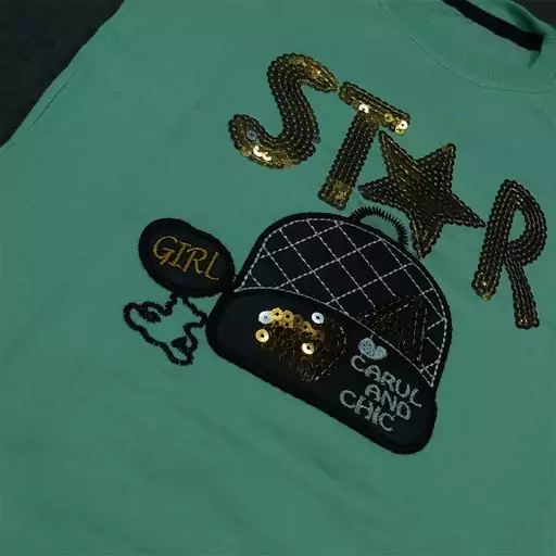 تیشرت شلوارک دخترانه STAR کد 5926