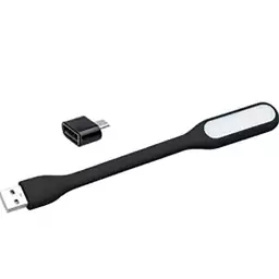 چراغ LED یو اس بی مدل b12 به همراه مبدل microUSB 