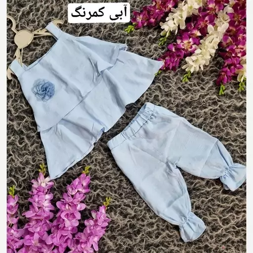 ست تاپ شلوارک نازی دخترانه ابروبادی