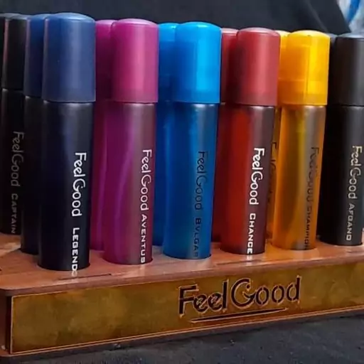 عطر جیبی 25 میل برند Feel  Good(استند24تایی)