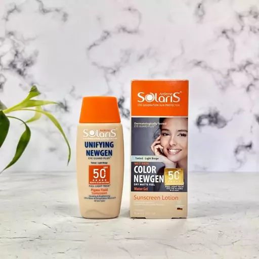 لوسیون آبی ضد آفتاب فاقد چربی spf50 کالر نیوژن سولاریس آردن 75 میلی لیتر