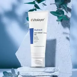 ژل شستشوی صورت هیدراویت Hydravit Face Gel ویتالیر مناسب پوست خشک 200 میلی لیتر