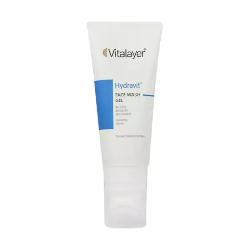 ژل شستشوی صورت هیدراویت Hydravit Face Gel ویتالیر مناسب پوست خشک 200 میلی لیتر