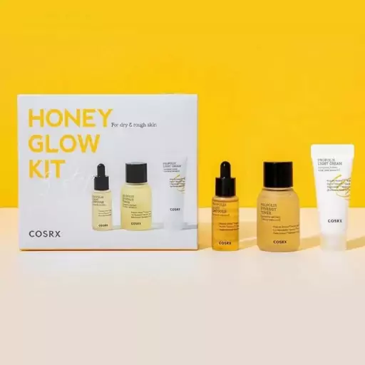 کیت پروپلیس و عسل کوزارکس COSRX HONEY GLOW KIT آبرسان، ترمیم کننده و ضد جوش