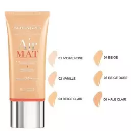 کرم پودر 03 ایر مات بورژوآ 24 ساعته Bourjois Air Mat Foundation