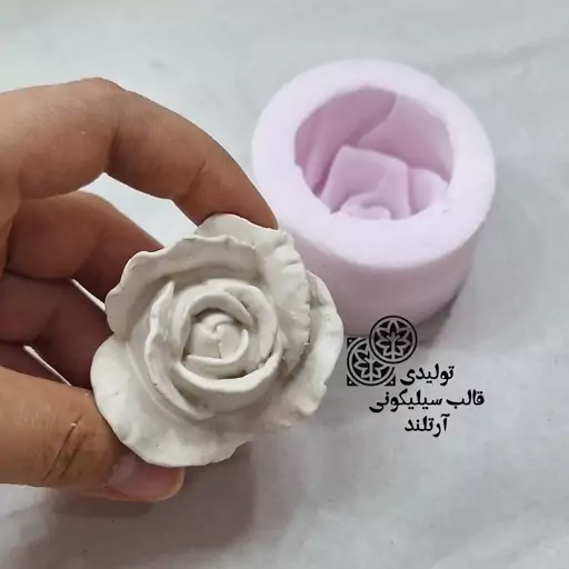 قالب سیلیکونی غنچه گل رز