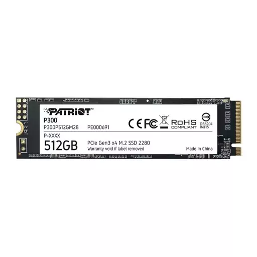 حافظه SSD M.2 پاتریوت مدل P300  ظرفیت 512 گیگابایت