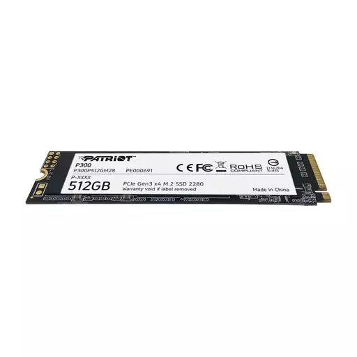 حافظه SSD M.2 پاتریوت مدل P300  ظرفیت 512 گیگابایت