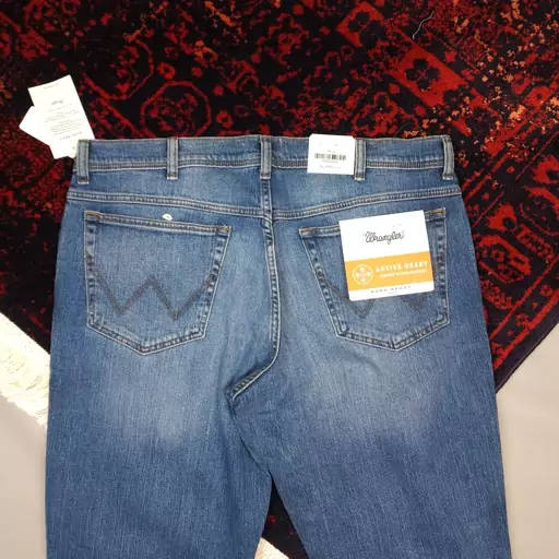 شلوار جین مردانه وارداتی رانگلر wrangler سایز بزرگ