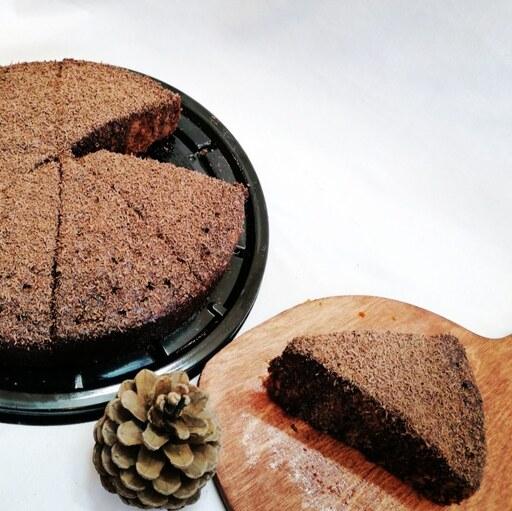 کیک شکلاتی خانگی پخت روز بدون مواد نگه دارنده1200گرمی  