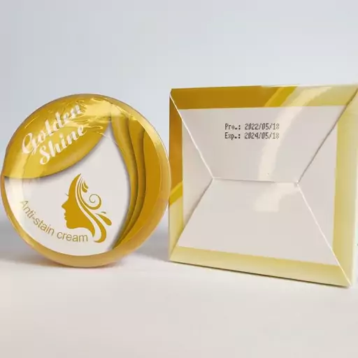 کرم ضدلک شاین طلایی Goldenshine (سفیدکننده رفع انواع کک مک و ضدجوش)