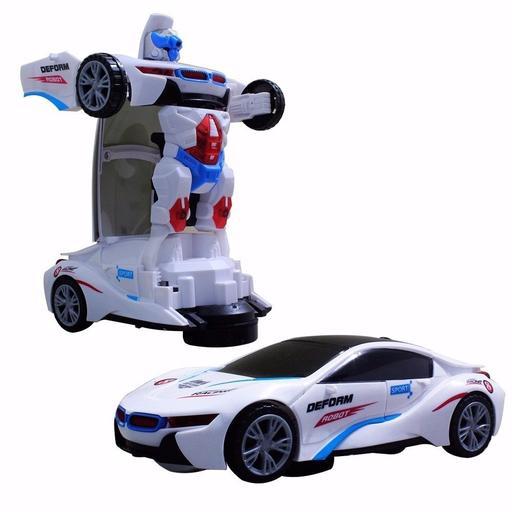 اسباب بازی ماشین تبدیل شونده ربات مدل ترانسفورمرز