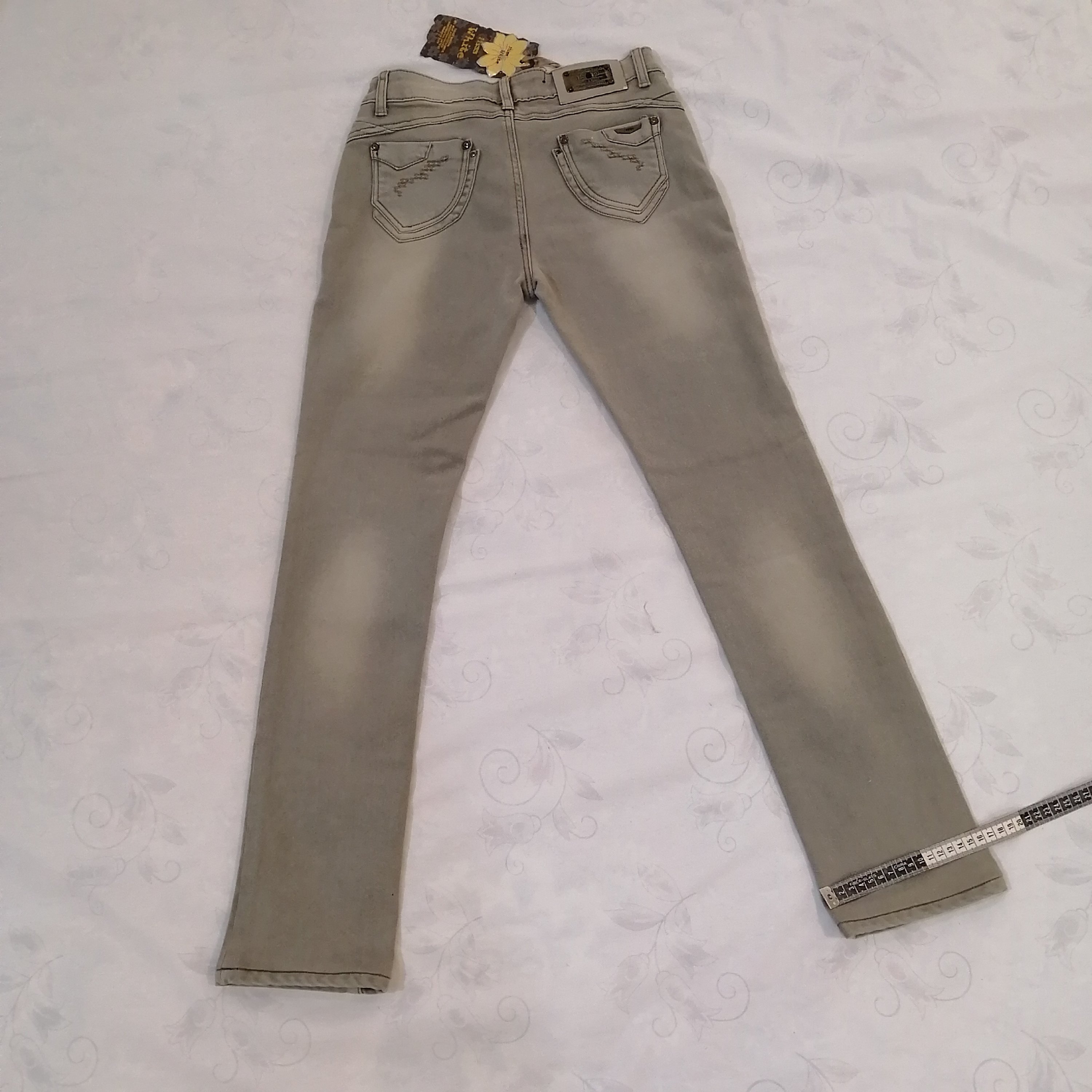 شلوار لی کشی گرم بالا، پارچه ضخیم محکم، جنس عالی