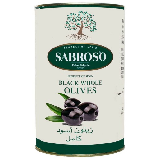زیتون سیاه اسپانیایی سابروسو 4100 گرمی