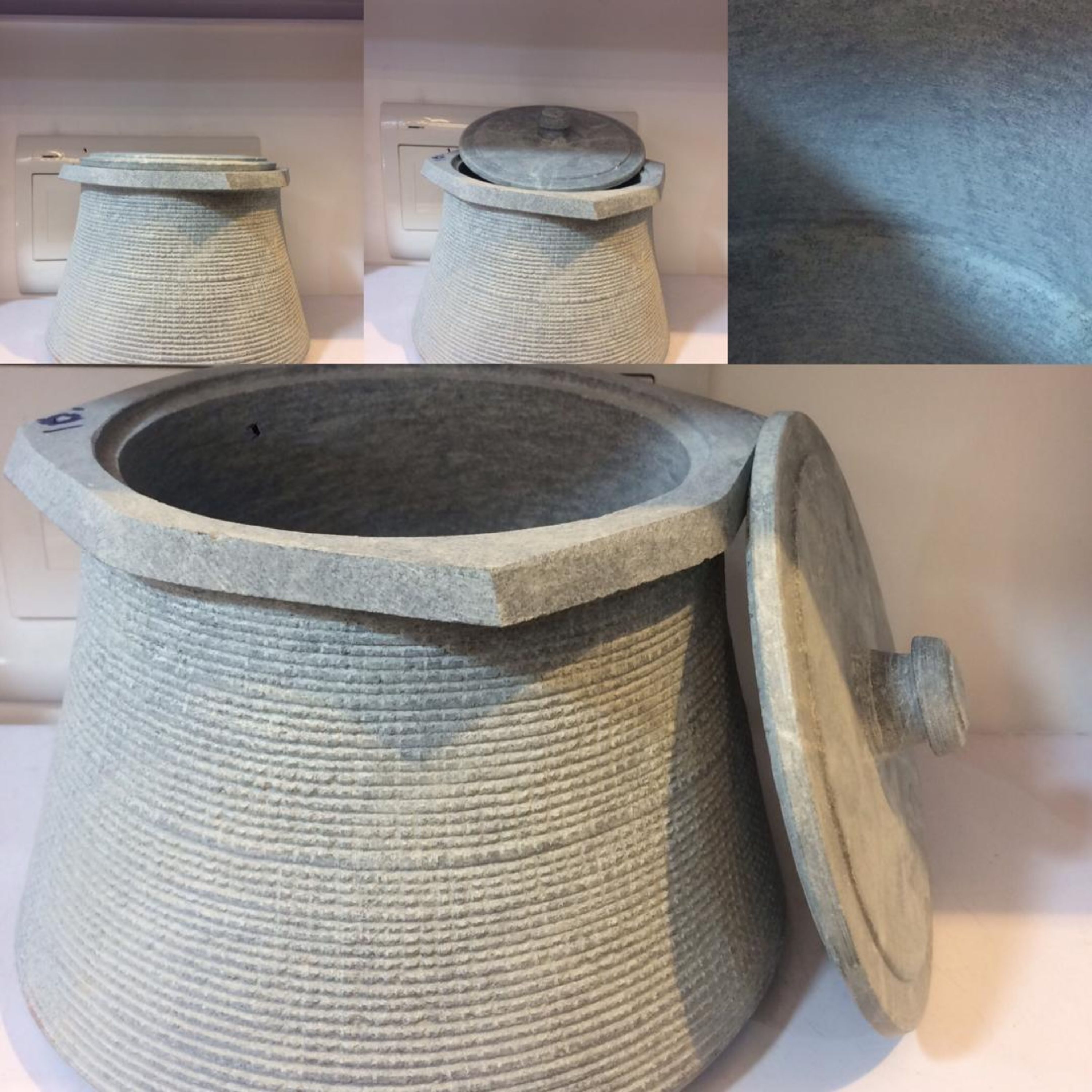 دیگ سنگی 15نفره.