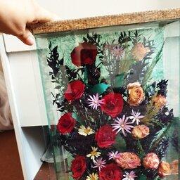 باکس گل خشک لاکچری 