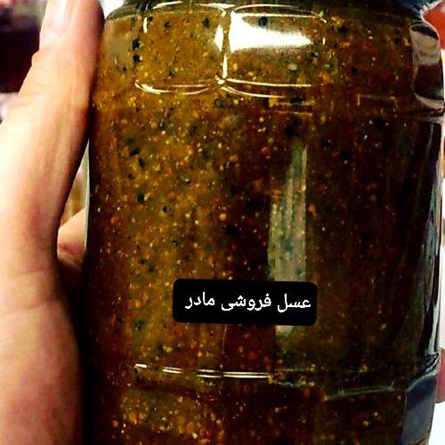 عسل کوهی و گرده گل شقایق وحشی(عسل فروشی مادر )