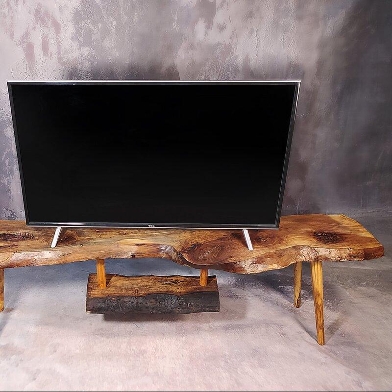 میز تلویزیون چوبی با چوب گردو  به سبک روستیک . سفارش ساخت ارسال با چاپار و به صورت پسکرایه