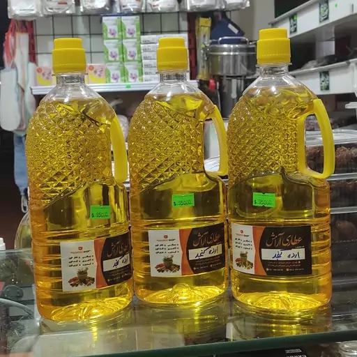 روغن کنجد کم بو 20 کیلویی (22 لیتری) به صورت پس کرایه تضمین کیفیت