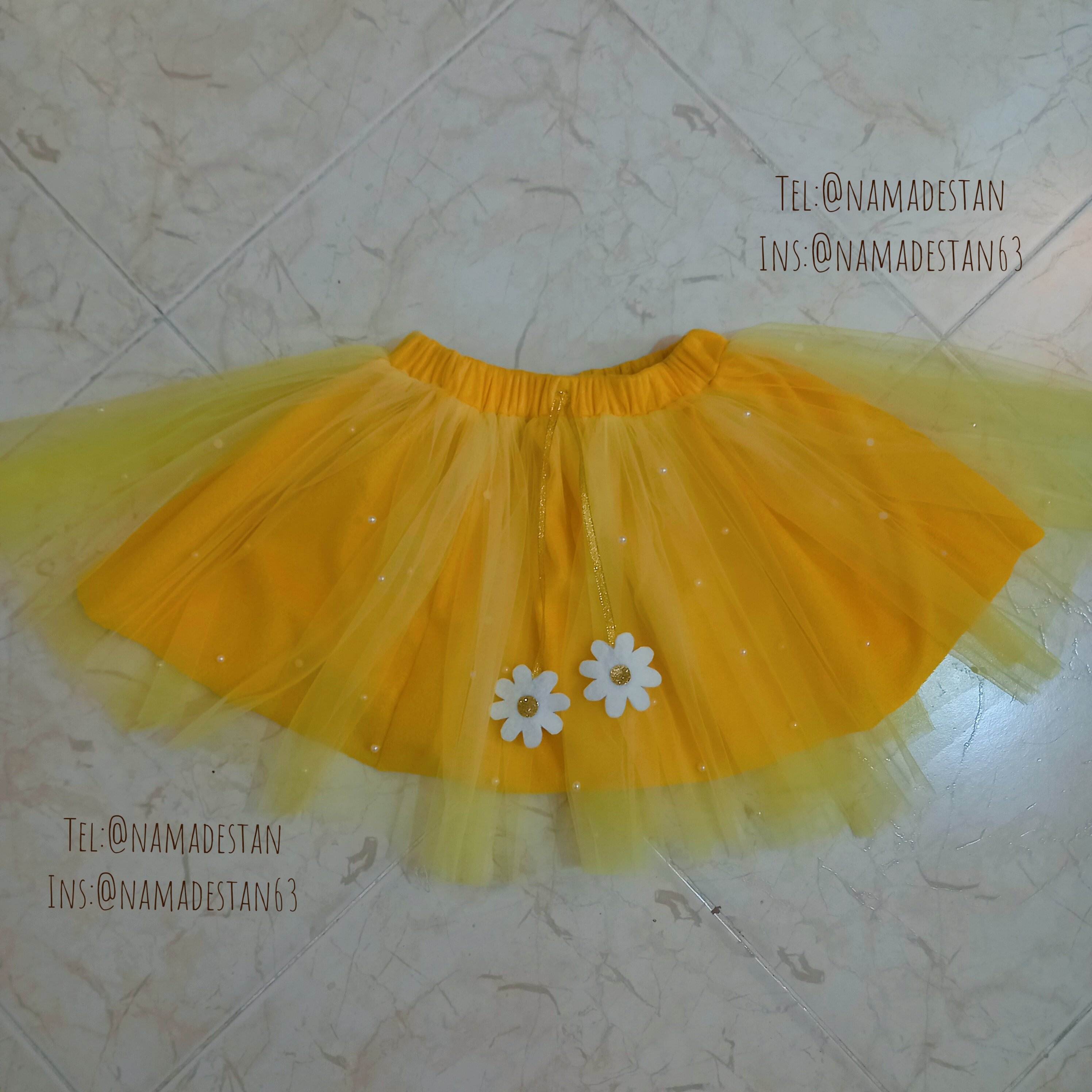 دامن توتو توری بچگانه بسیار زیبا